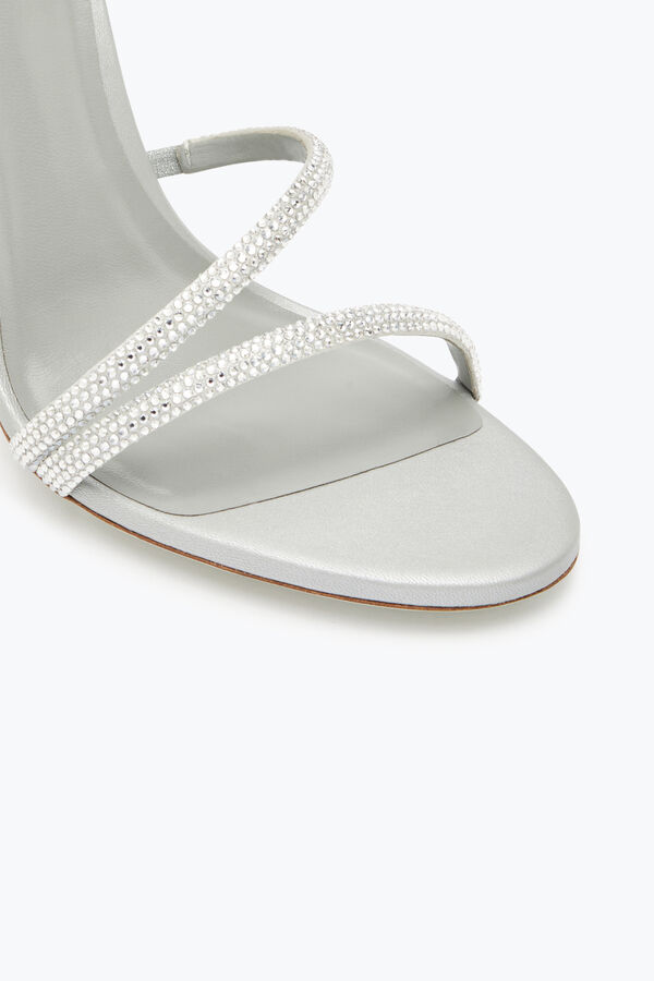 jeweled margot crystal grey sandal 105 rene caovilla