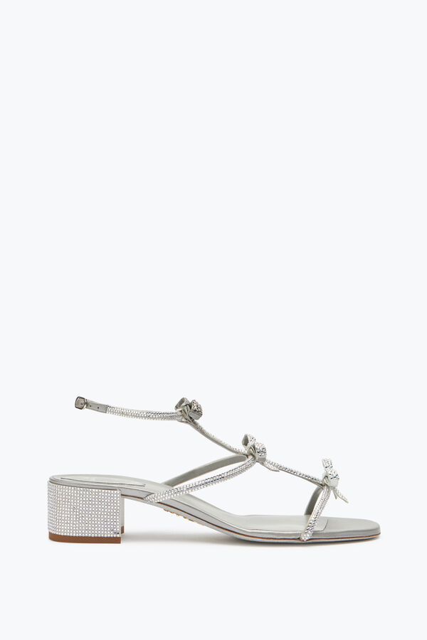 jeweled caterina silver sandal 35 rene caovilla