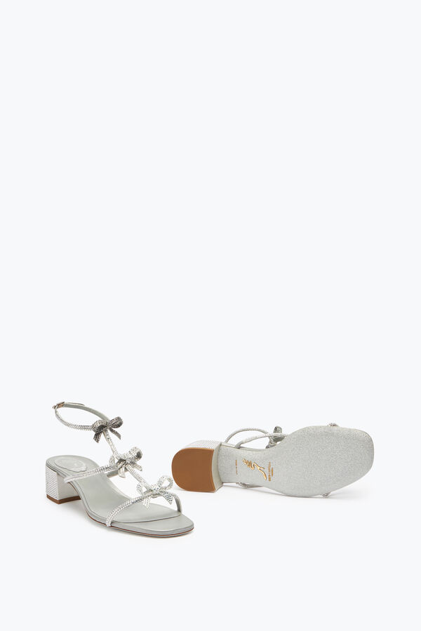 jeweled caterina silver sandal 35 rene caovilla