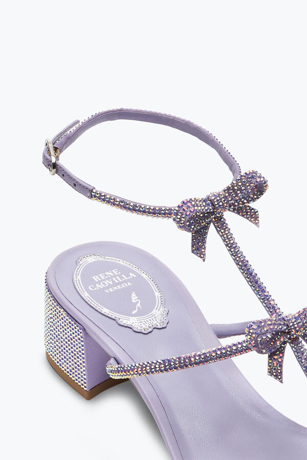 jeweled caterina lilac sandal with crystals 35 rene caovilla