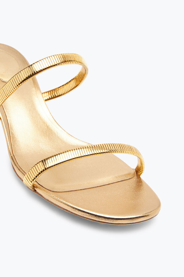 jeweled juniper metallic gold sandal 40 rene caovilla