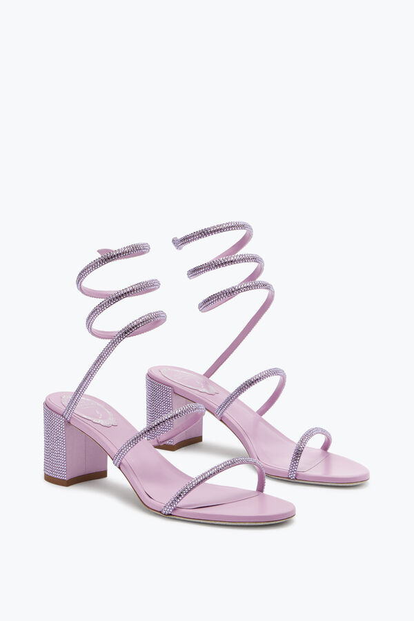 jeweled cleo wisteria sandal 60 rene caovilla
