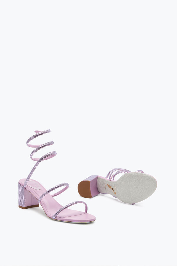 jeweled cleo wisteria sandal 60 rene caovilla