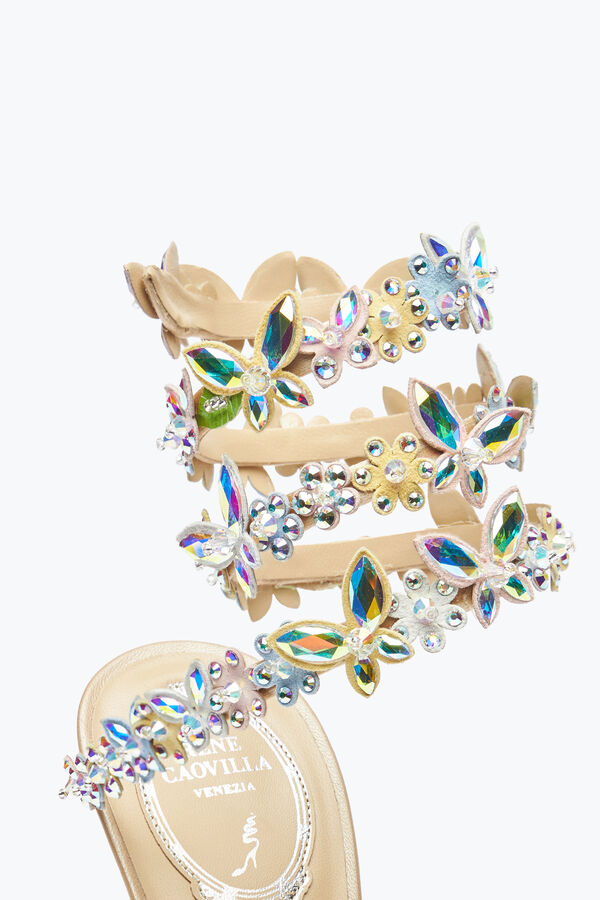 jeweled eden nude sandal 105 rene caovilla