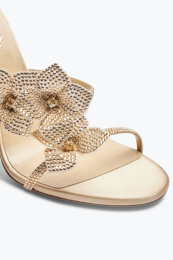 jeweled floriane honey sandal 105 rene caovilla