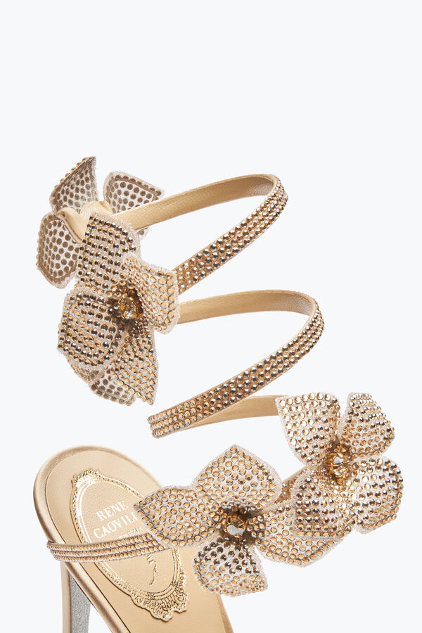 jeweled floriane honey sandal 105 rene caovilla