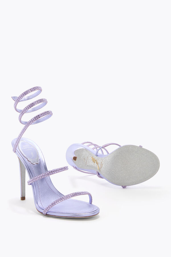 jeweled cleo wisteria sandal 105 rene caovilla