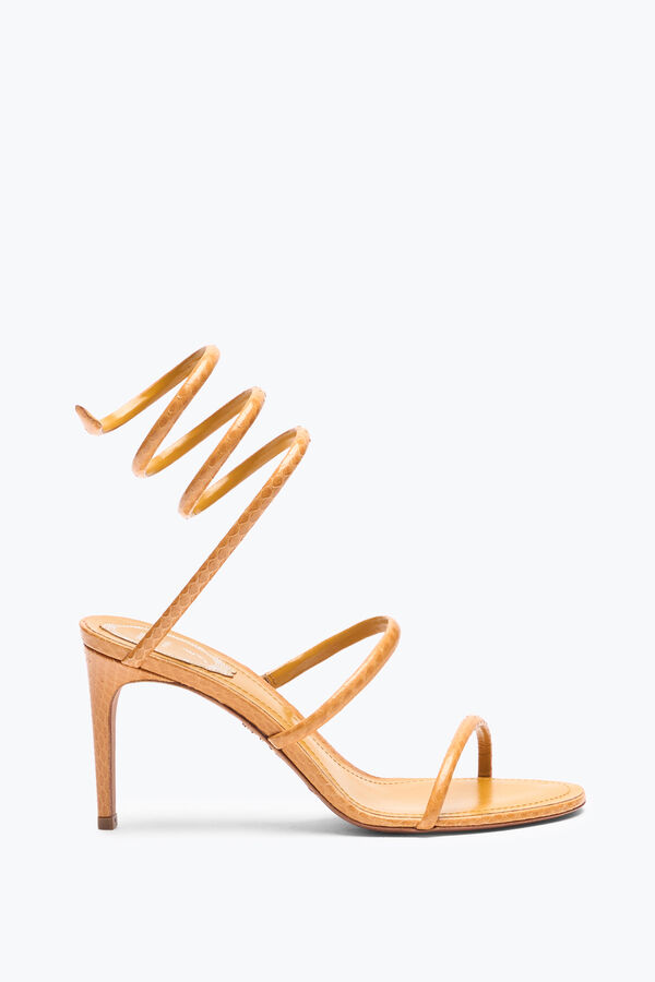jeweled cleo amber ayers leather sandal 80 rene caovilla