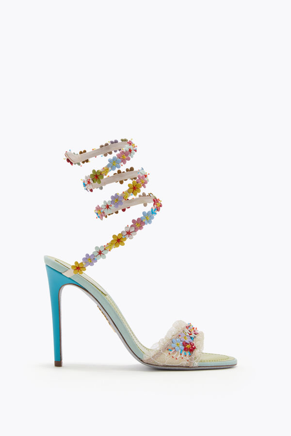 jeweled bloom sandal 105 rene caovilla