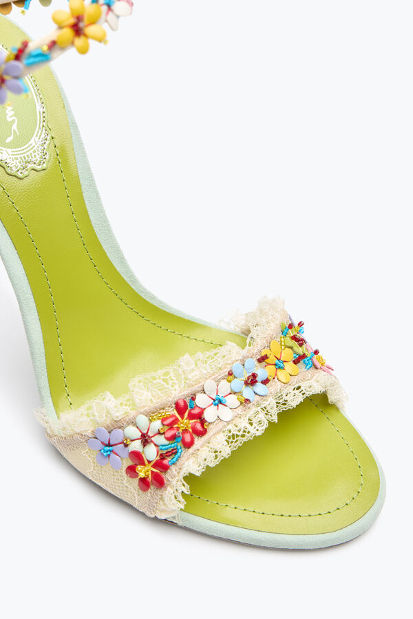 jeweled bloom sandal 105 rene caovilla