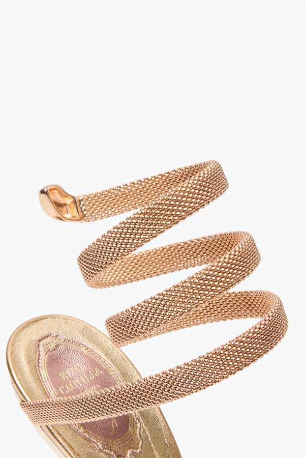 jeweled trigold symphony three-toned sandal 105 rene caovilla