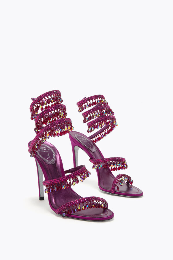 jeweled chandelier porpora sandal 105 rene caovilla