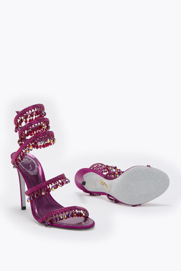 jeweled chandelier porpora sandal 105 rene caovilla