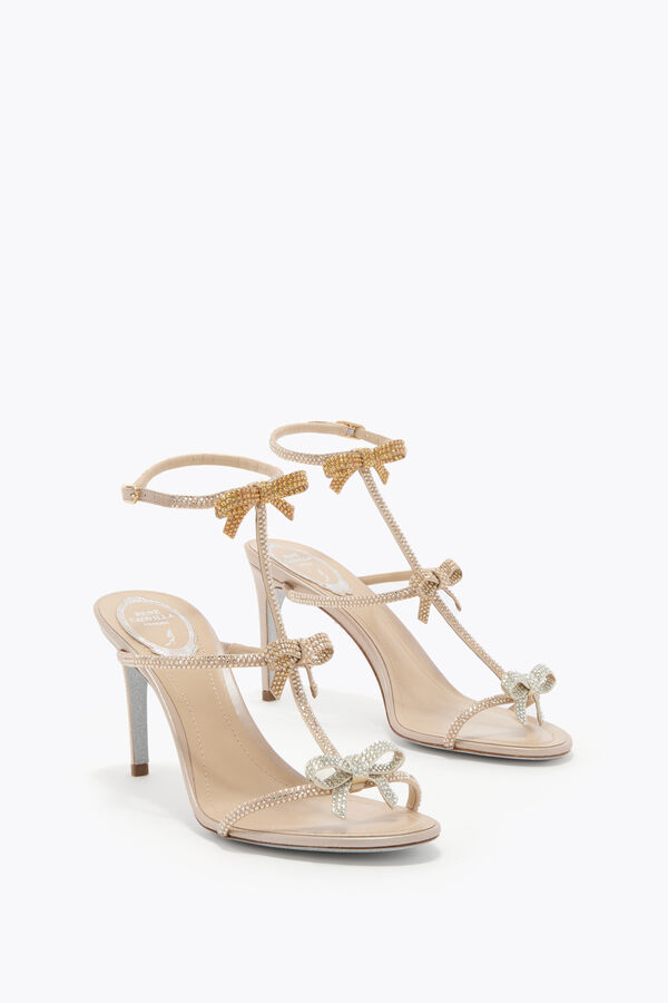 jeweled caterina gold sandal 80 rene caovilla