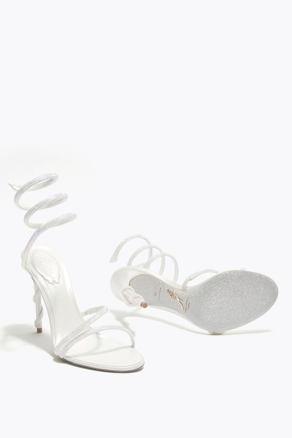 jeweled margot white sandal 105 rene caovilla