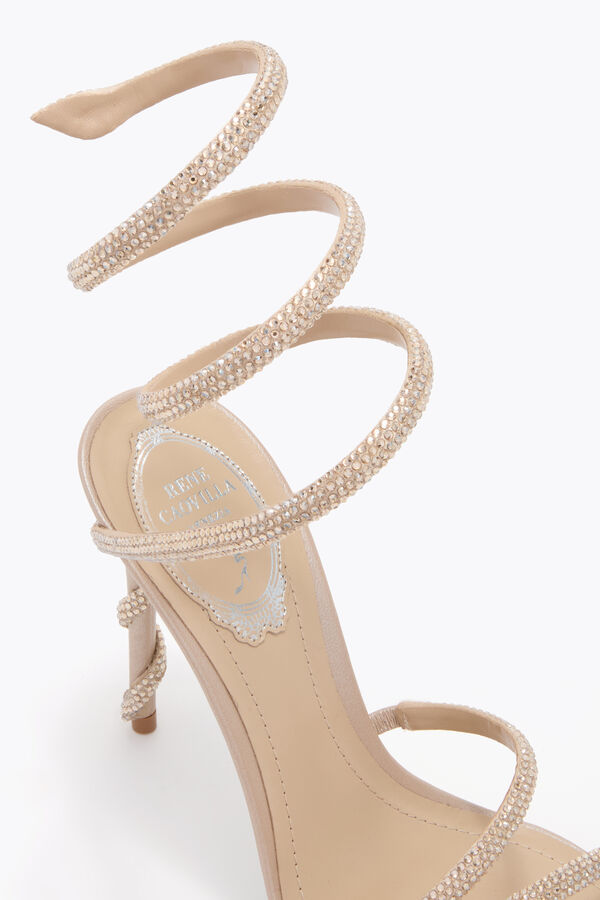 jeweled margot nude sandal 105 rene caovilla