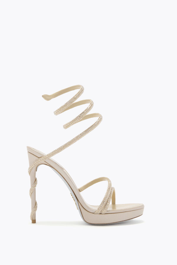 jeweled margot champagne platform sandal 120 rene caovilla