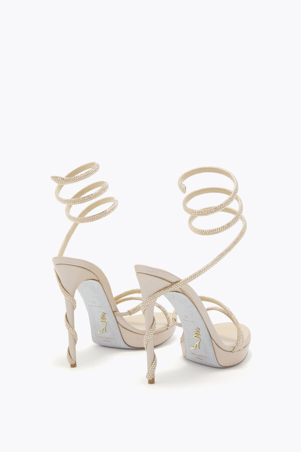 jeweled margot champagne platform sandal 120 rene caovilla