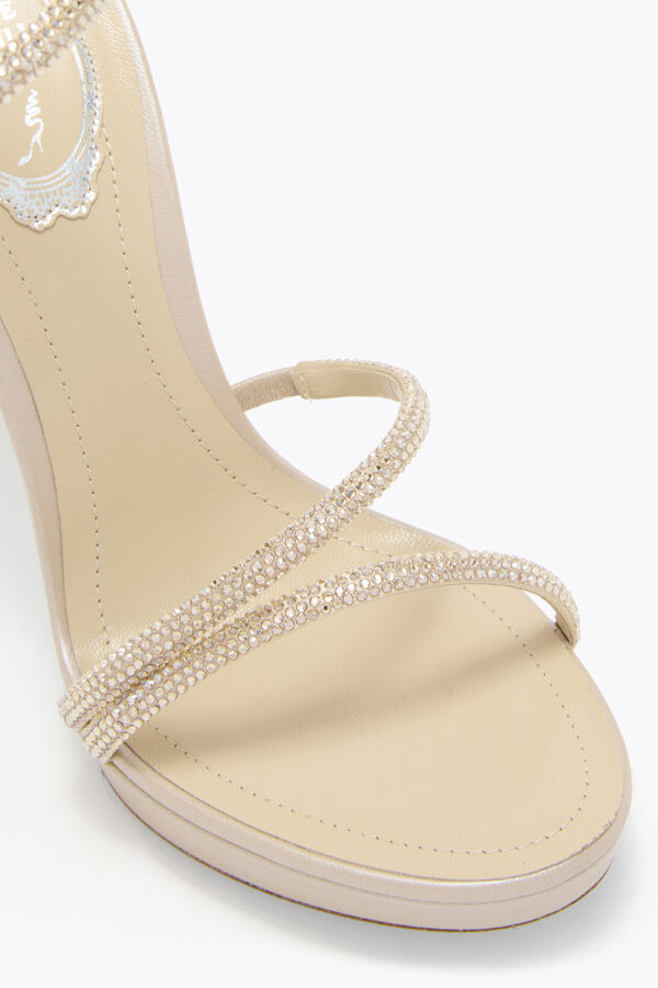 jeweled margot champagne platform sandal 120 rene caovilla