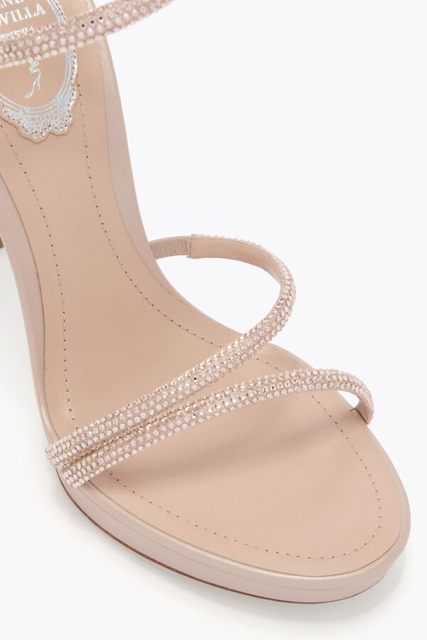 jeweled margot nude platform sandal 120 rene caovilla
