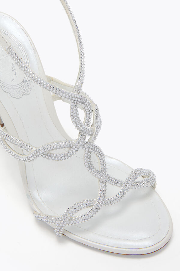 jeweled dalilah white sandal 105 rene caovilla