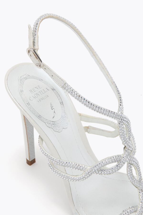 jeweled dalilah white sandal 105 rene caovilla