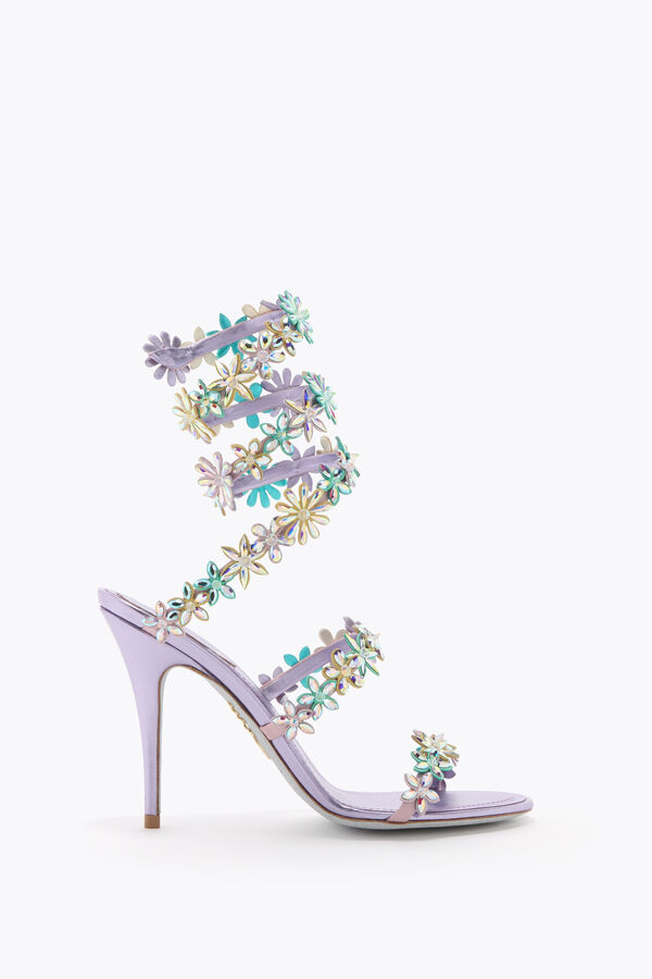 jeweled eva lilac sandal 100 rene caovilla