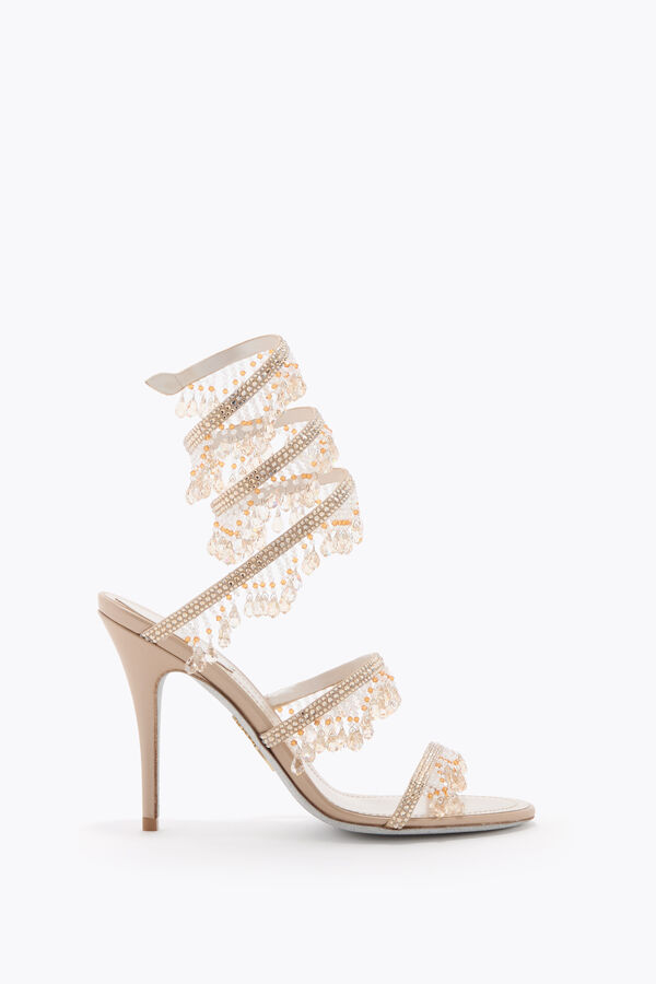 jeweled jahanara gold sandal 100 rene caovilla