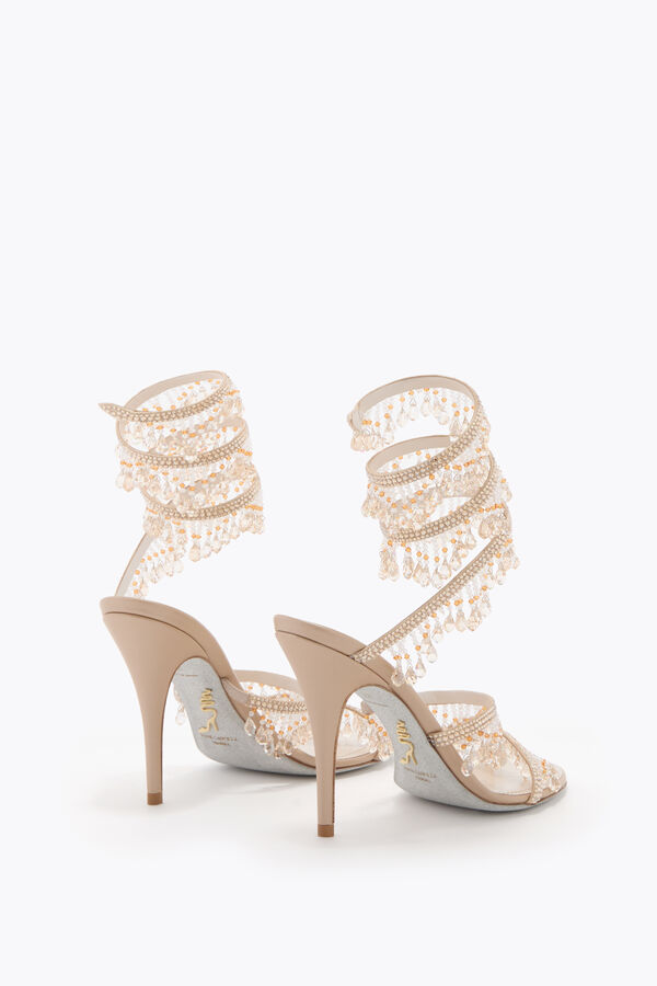 jeweled jahanara gold sandal 100 rene caovilla