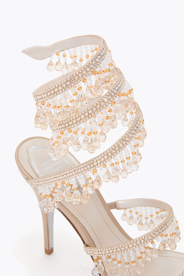 jeweled jahanara gold sandal 100 rene caovilla