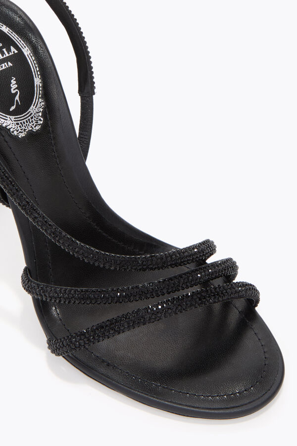 jeweled erin black sandal 100 rene caovilla