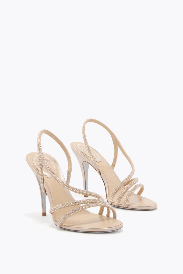 jeweled erin gold sandal 100 rene caovilla