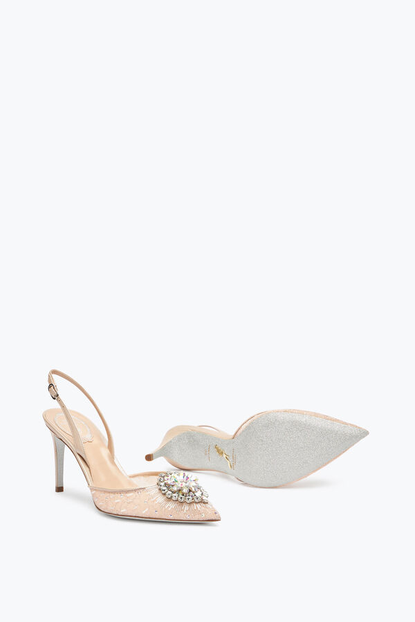 jeweled barbara nude slingback 80 rene caovilla