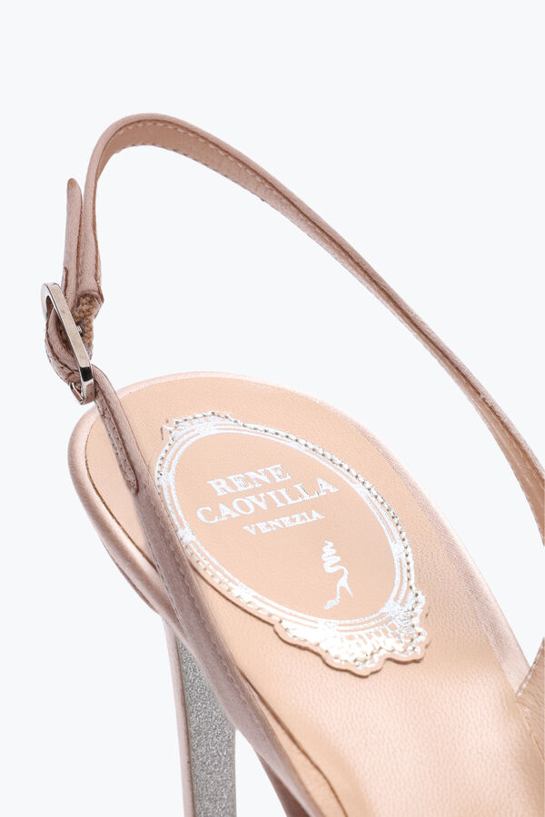 jeweled floriane powder pink slingback 80 rene caovilla