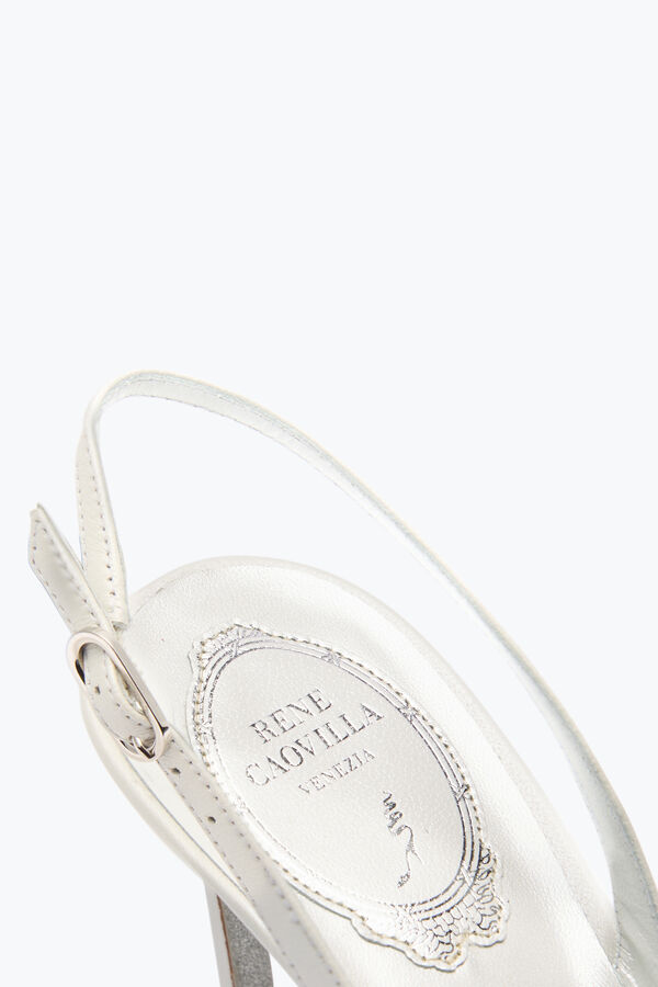 jeweled bloom white slingback 80 rene caovilla