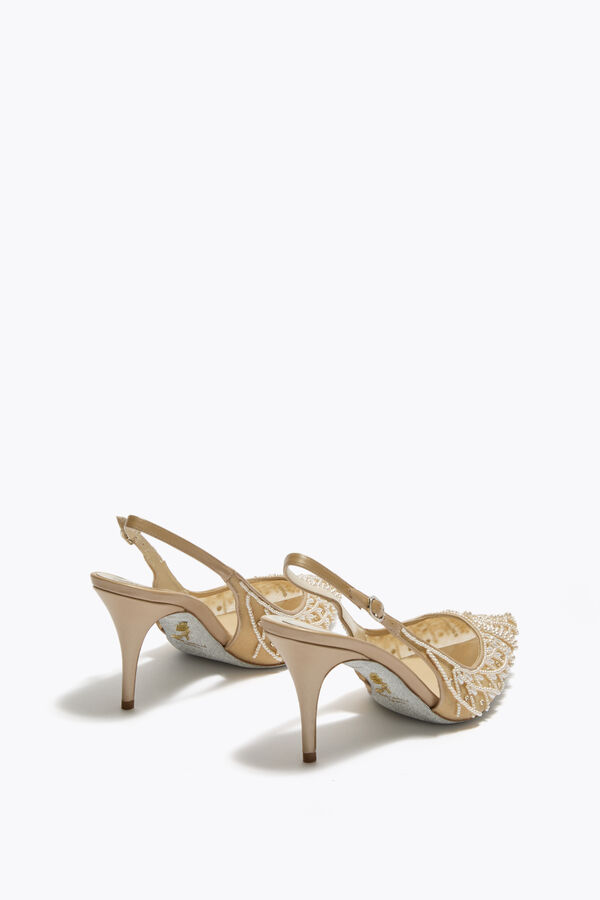 jeweled lovely honey slingback 80 rene caovilla