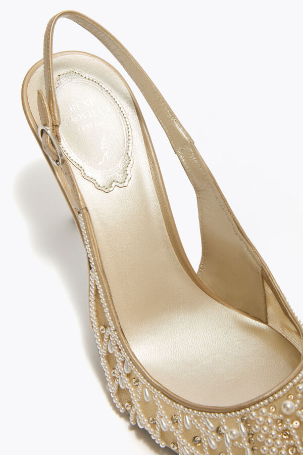 jeweled lovely honey slingback 80 rene caovilla