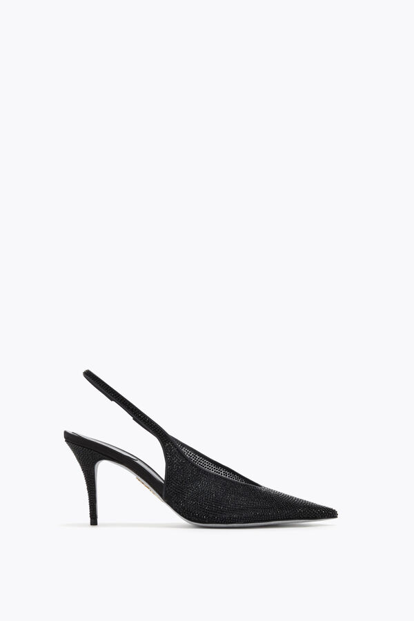jeweled jinny black slingback 80 rene caovilla