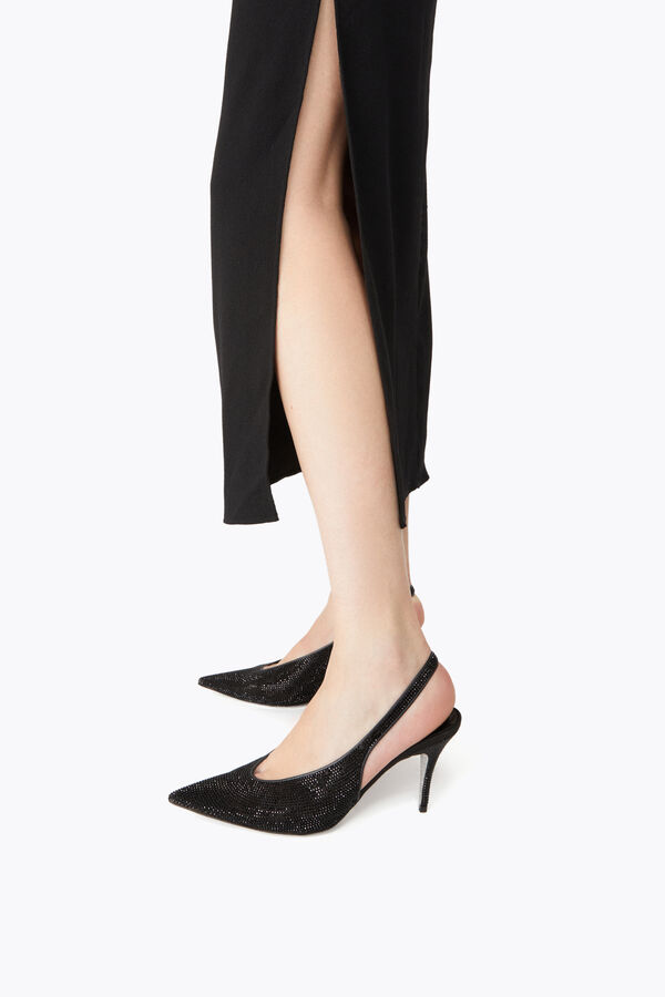 jeweled jinny black slingback 80 rene caovilla