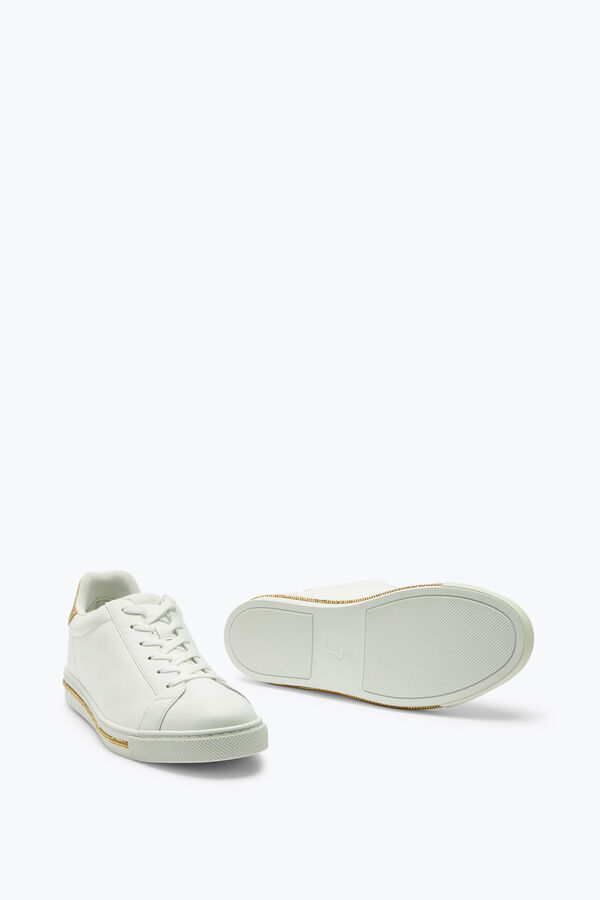 jeweled xtra crystal white-gold sneaker 15 rene caovilla