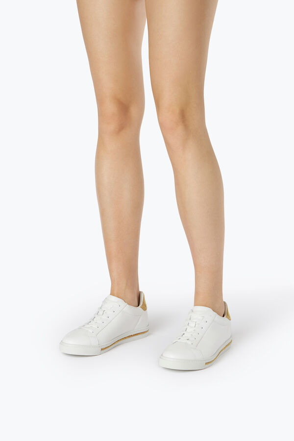 jeweled xtra crystal white-gold sneaker 15 rene caovilla