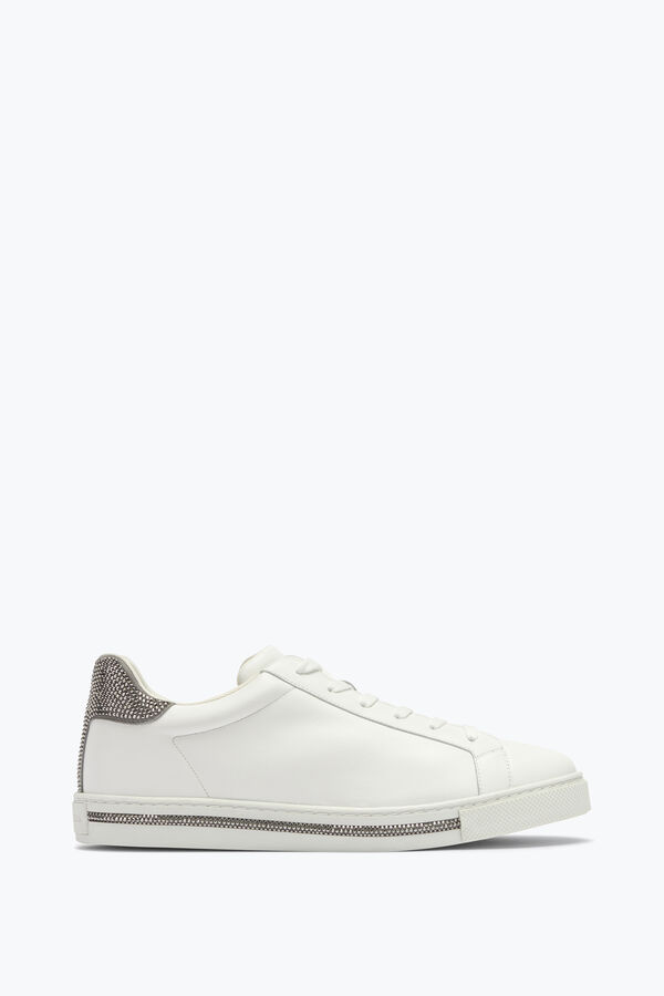 jeweled xtra crystal white silver sneakers 15 rene caovilla