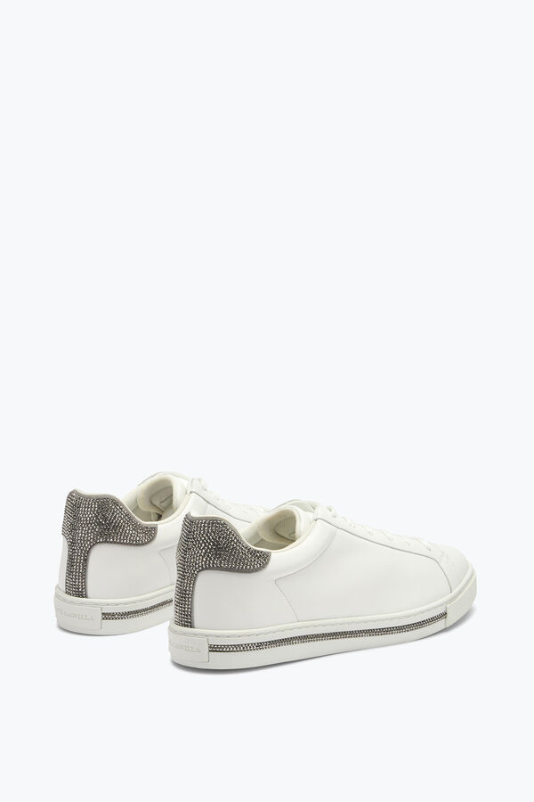 jeweled xtra crystal white silver sneakers 15 rene caovilla