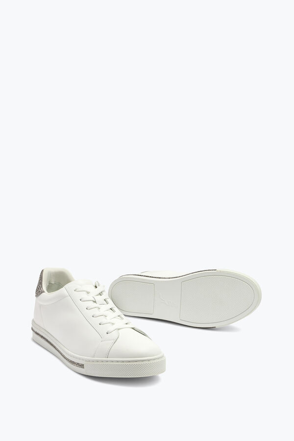 jeweled xtra crystal white silver sneakers 15 rene caovilla